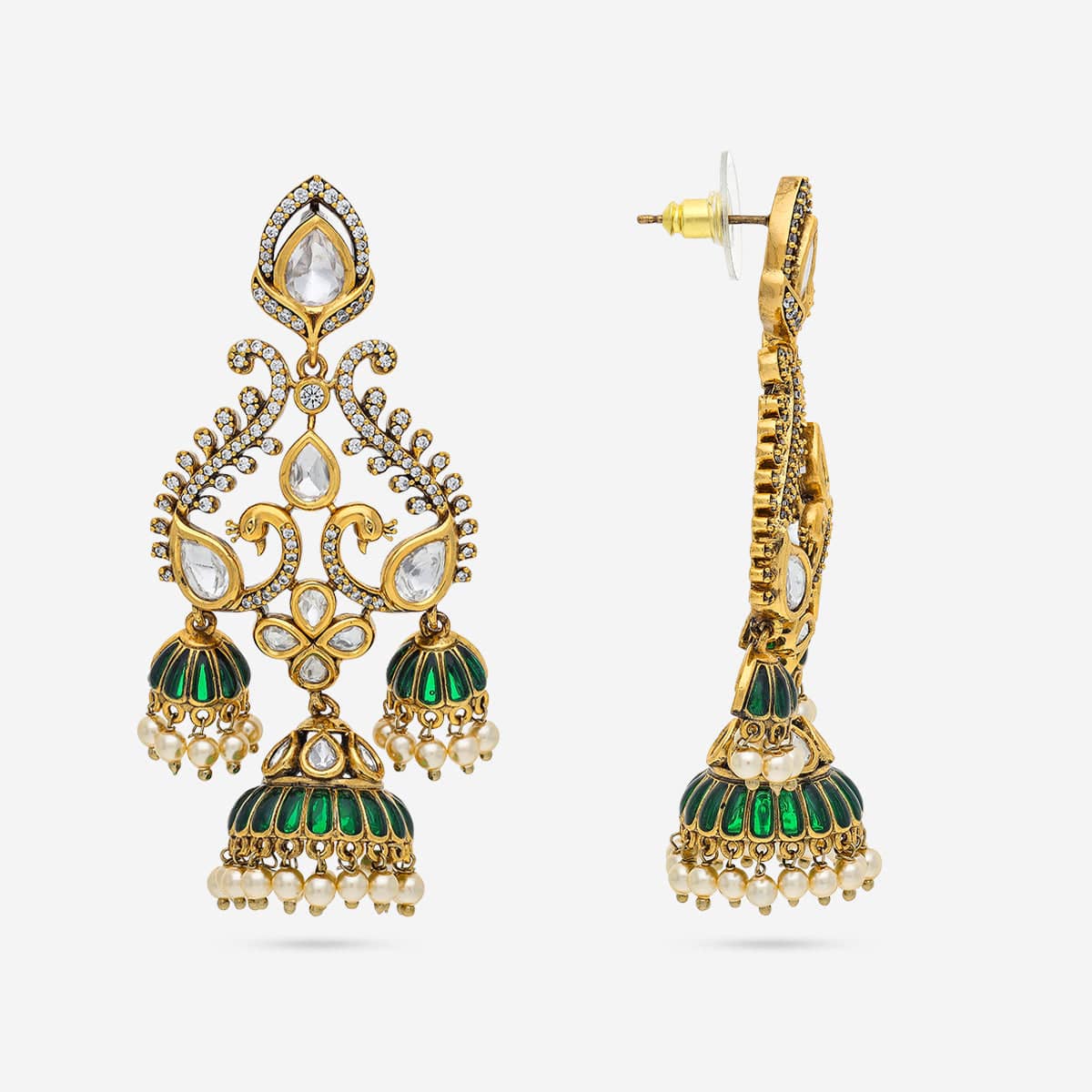 Kundan Earring Kundan Earring 195192