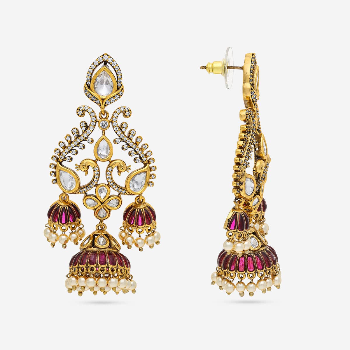 Kundan Earring Kundan Earring 195192