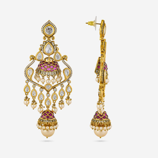 Kundan Earring Kundan Earring 195193