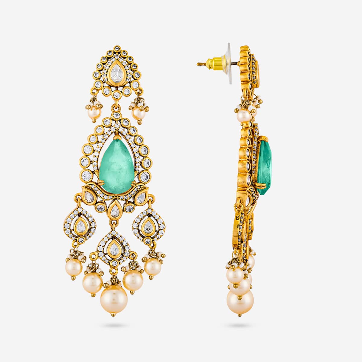 Kundan Earring Kundan Earring 195196