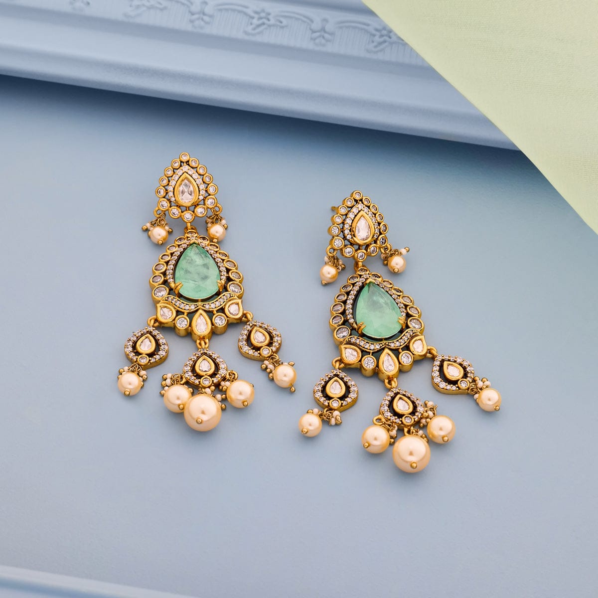 Kundan Earring Kundan Earring 195196