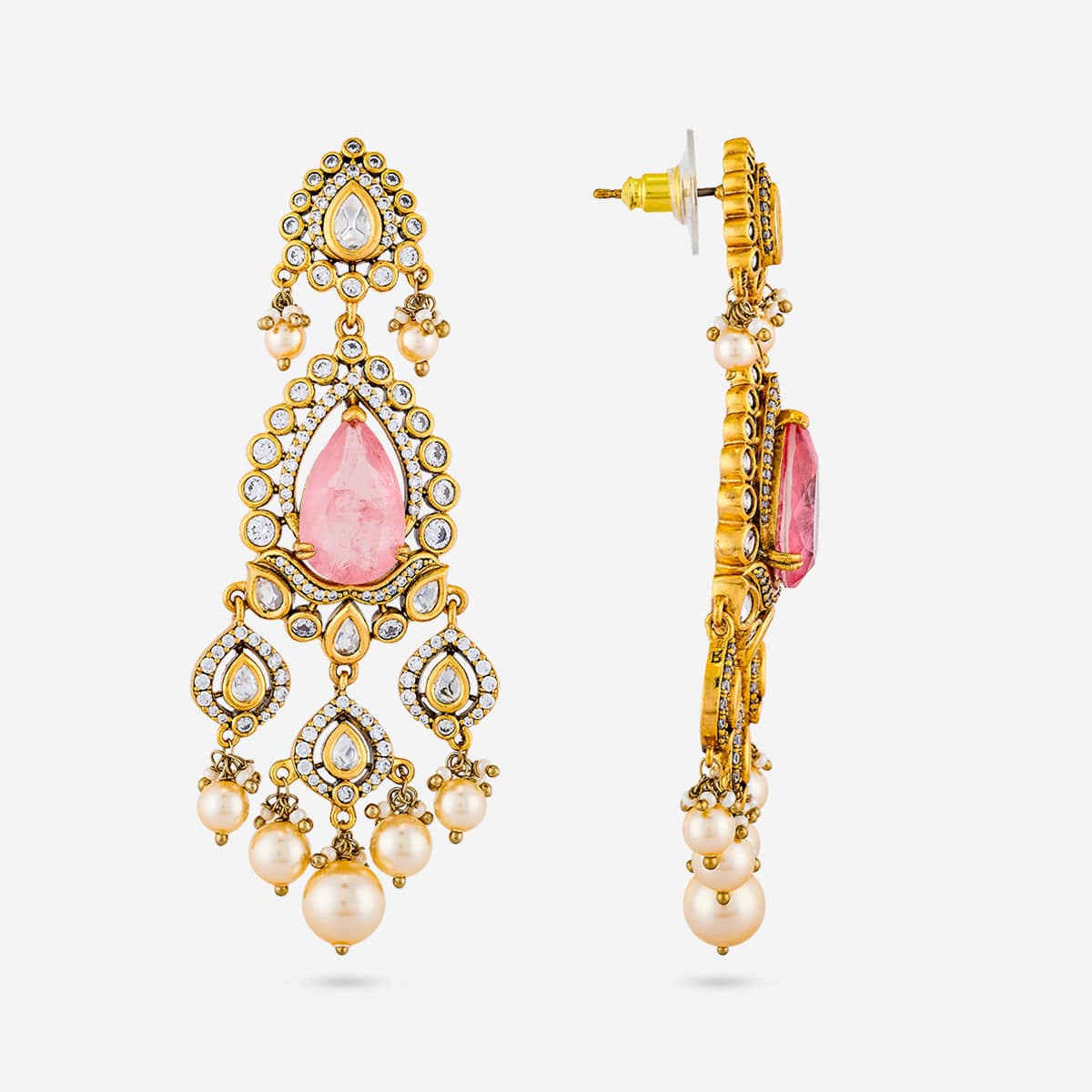Kundan Earring Kundan Earring 195196