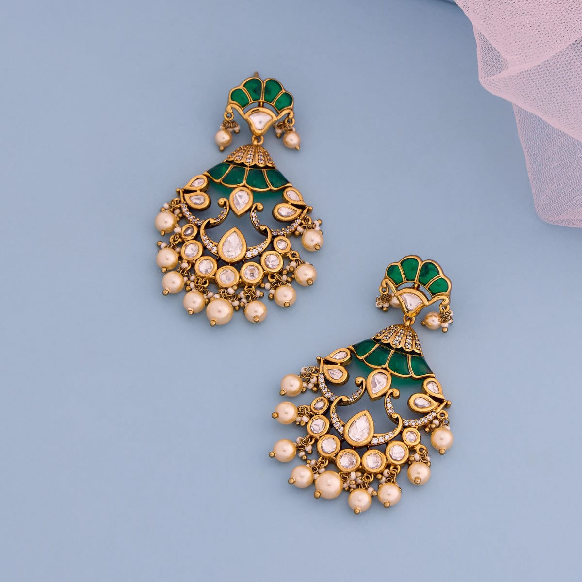 Kundan Earring Kundan Earring 195198