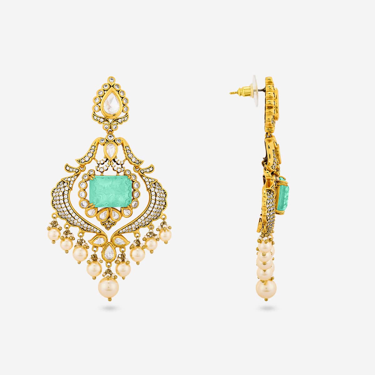 Kundan Earring Kundan Earring 195199
