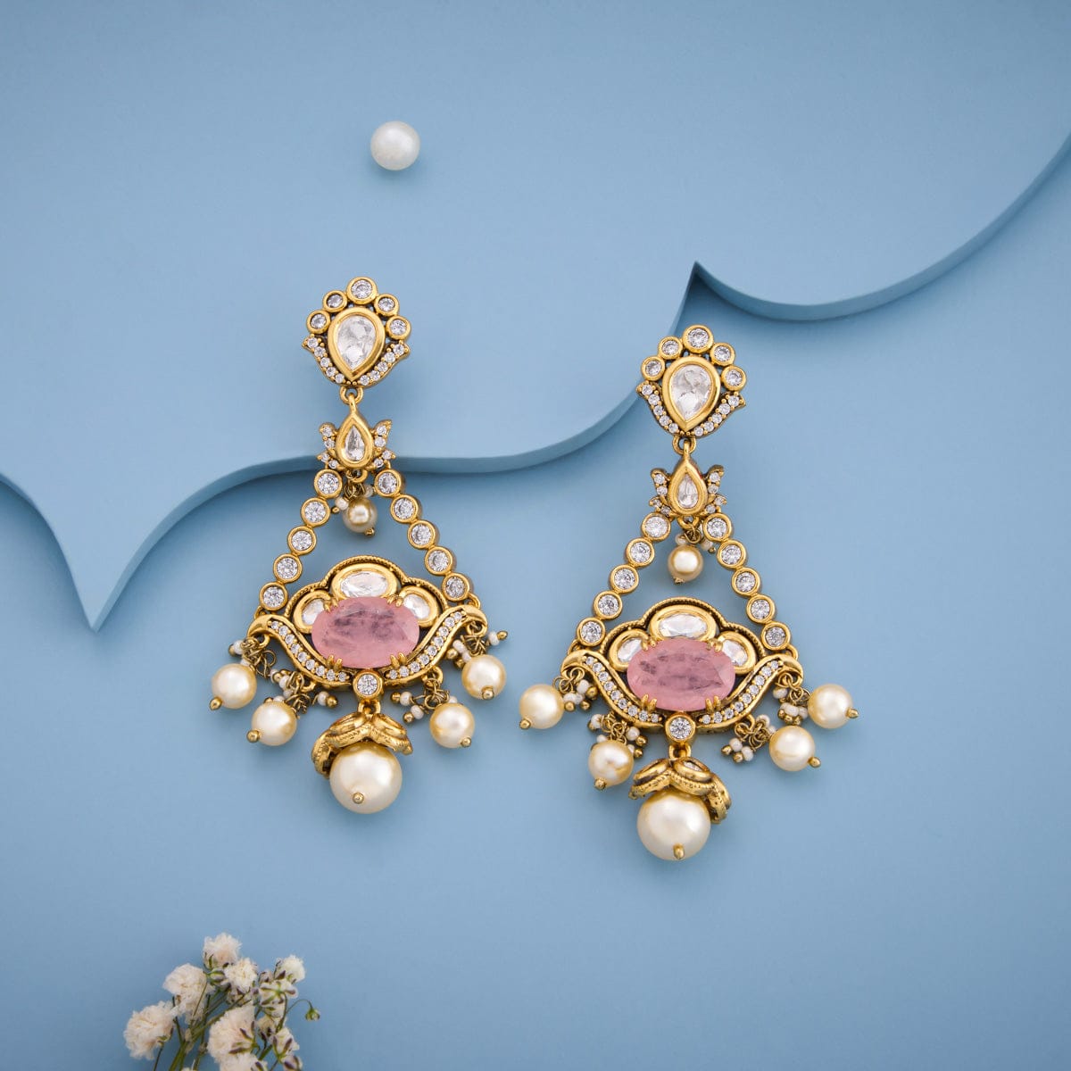 Kundan Earring Kundan Earring 195200