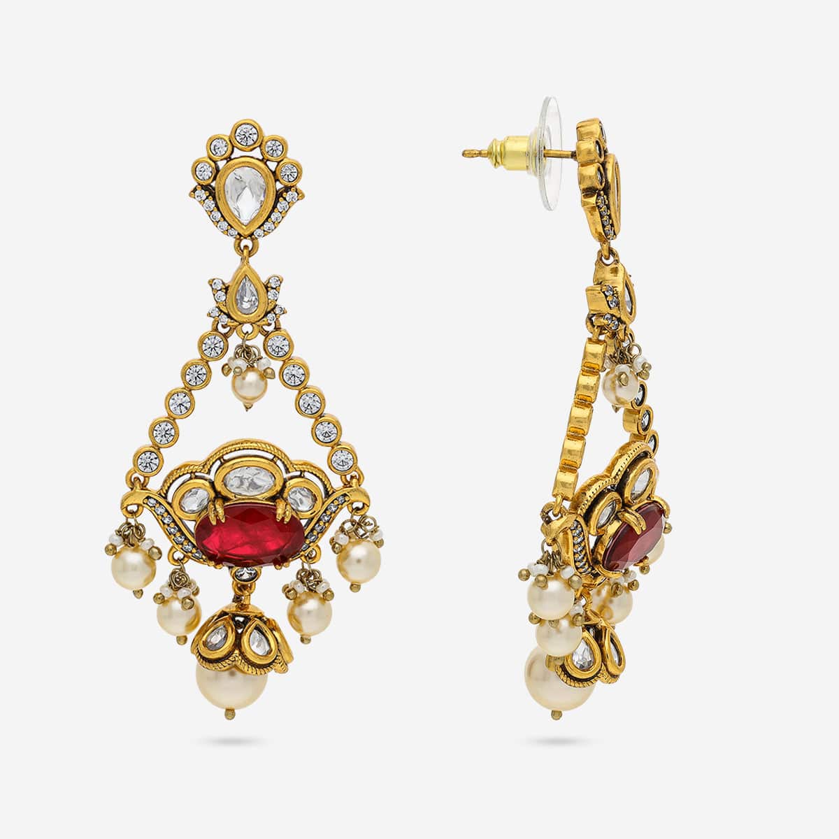 Kundan Earring Kundan Earring 195200