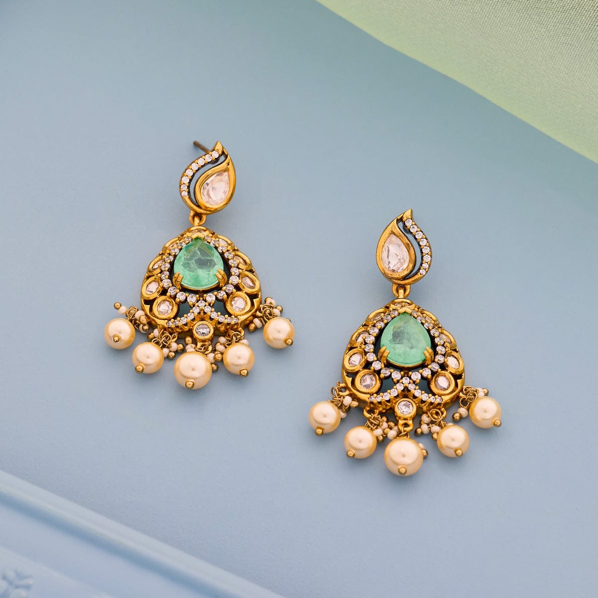 Kundan Earring Kundan Earring 195205