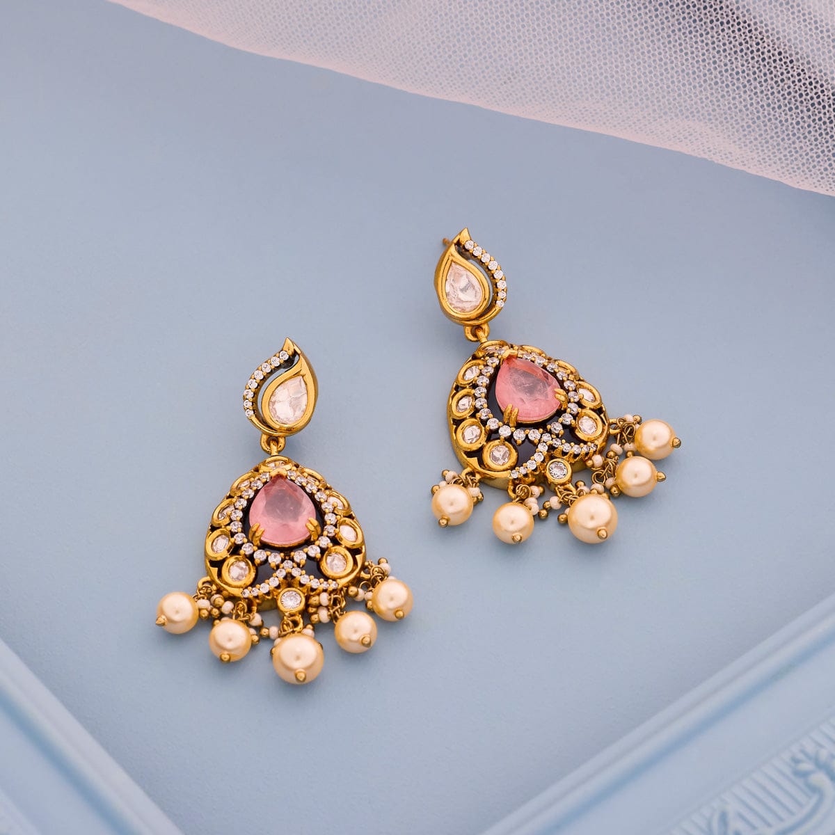 Kundan Earring Kundan Earring 195205