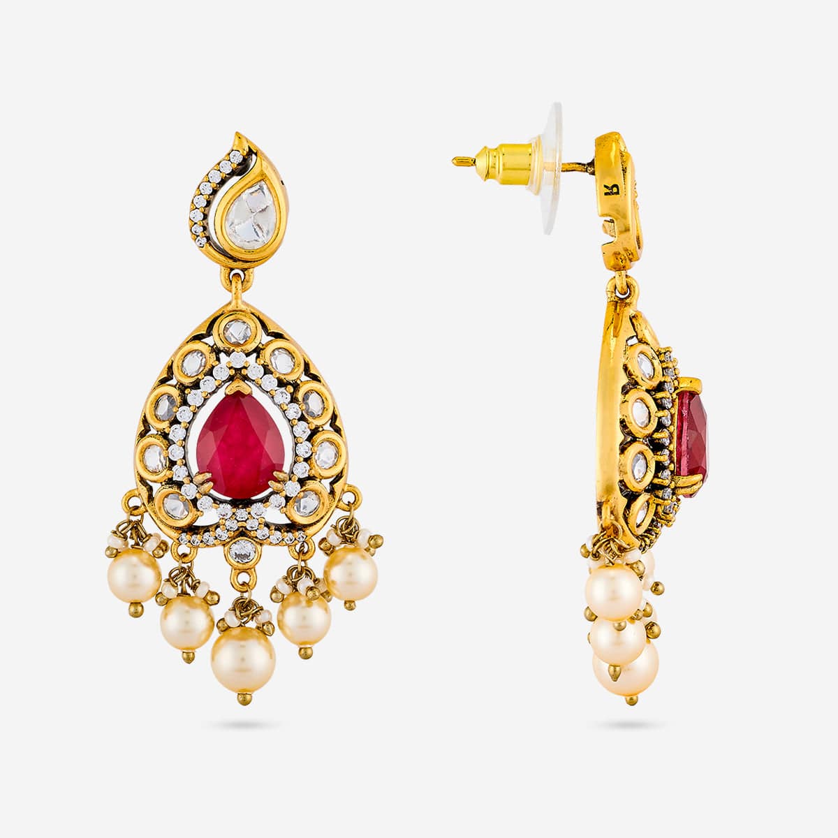 Kundan Earring Kundan Earring 195205