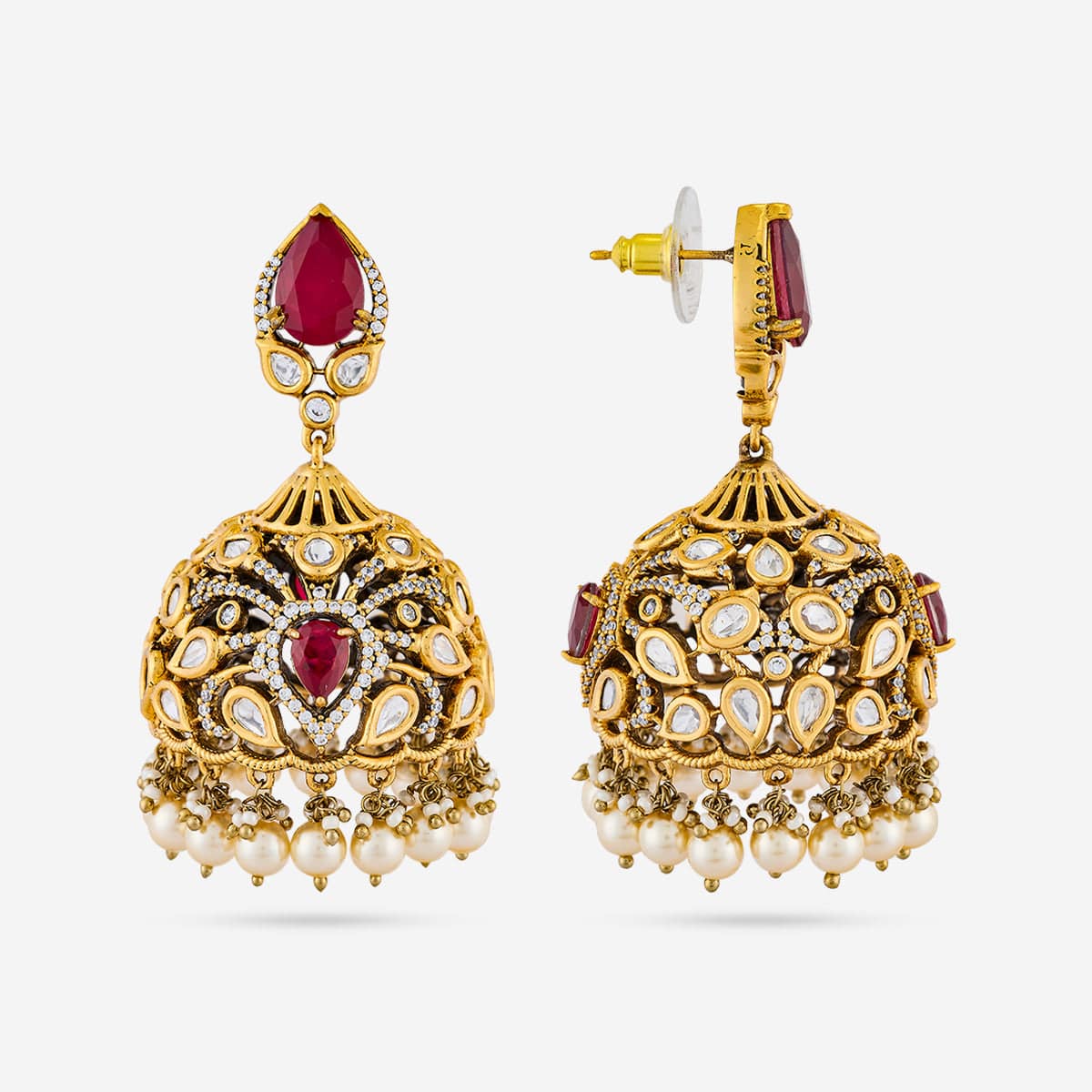 Kundan Earring Kundan Earring 195210
