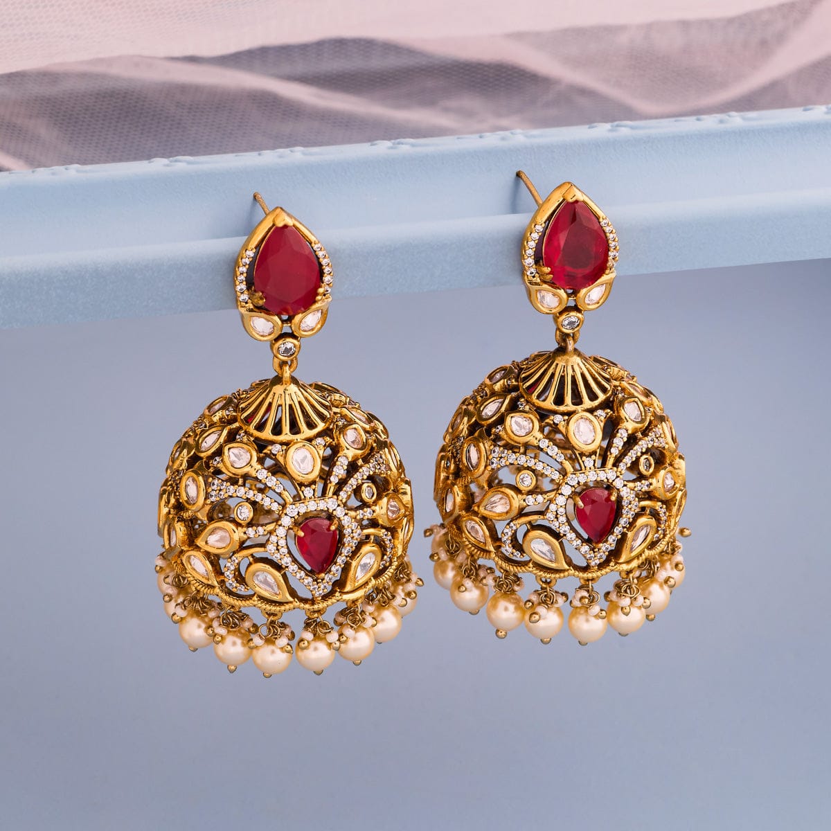 Kundan Earring Kundan Earring 195210