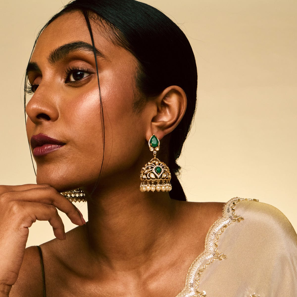 Kundan Earring Kundan Earring 195210