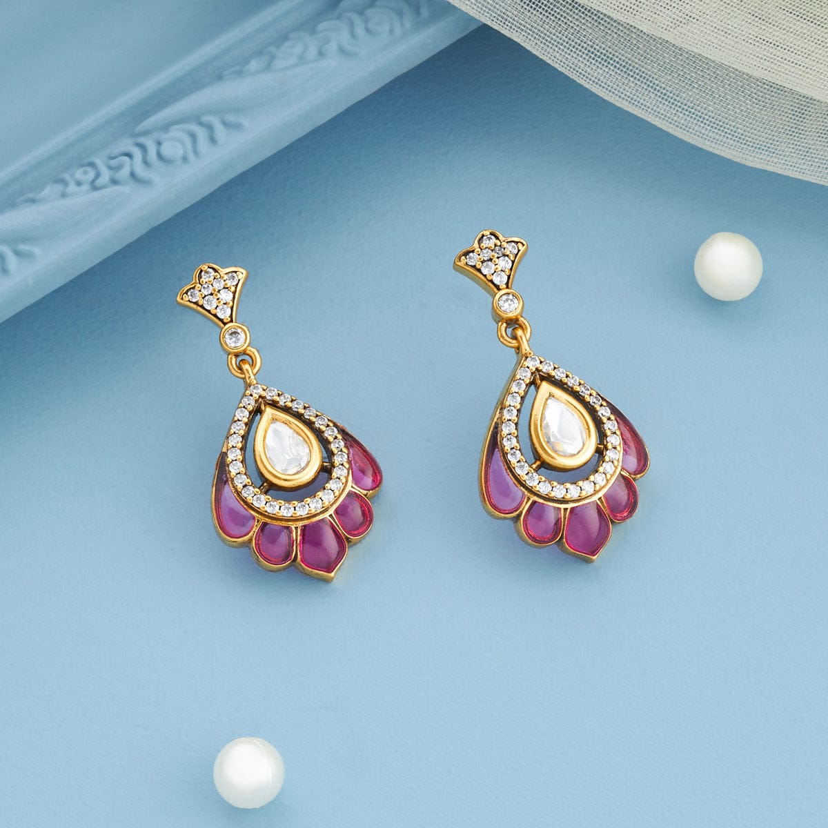 Kundan Earring Kundan Earring 196768