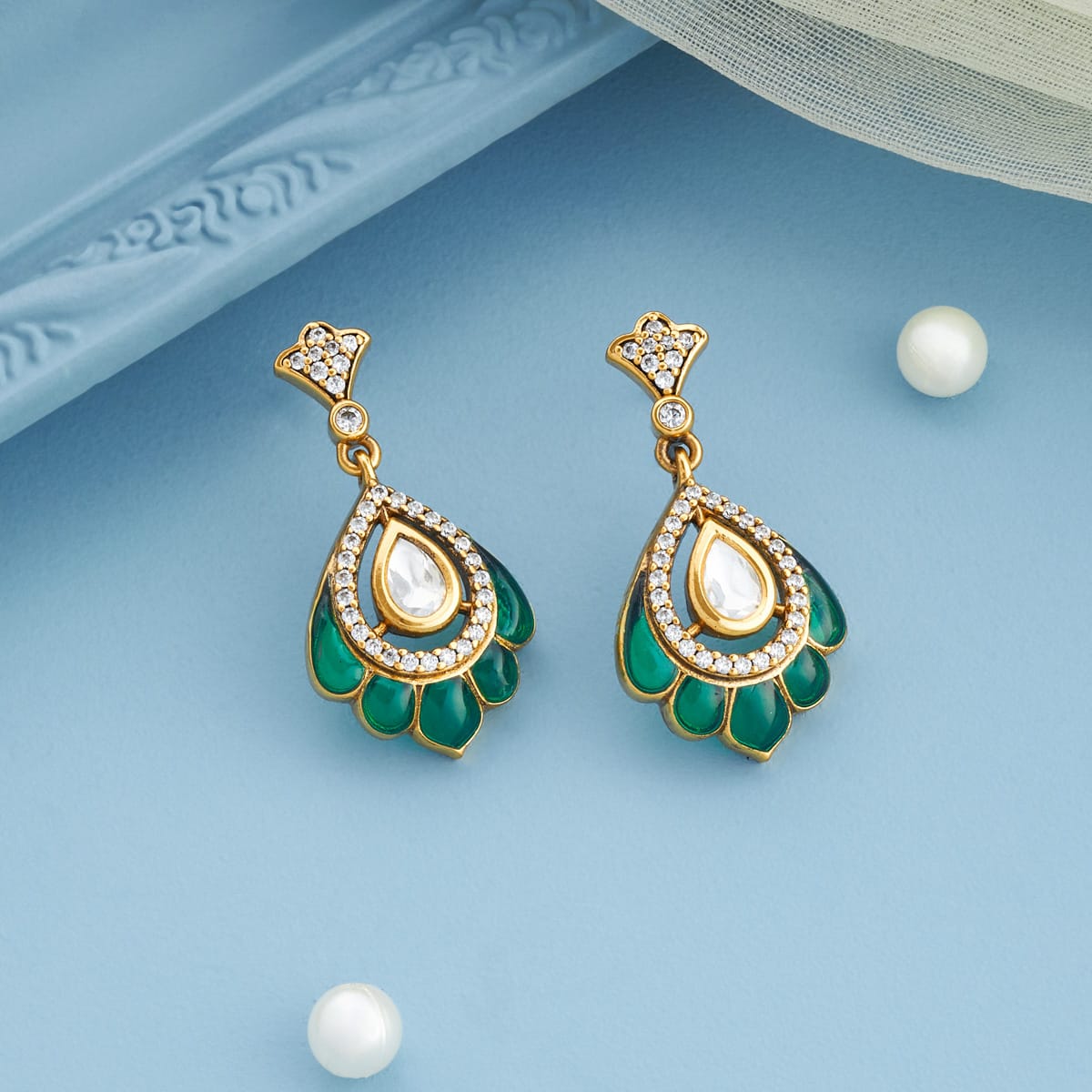 Kundan Earring Kundan Earring 196768