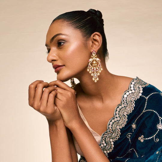 Kundan Earring Kundan Earring 196772