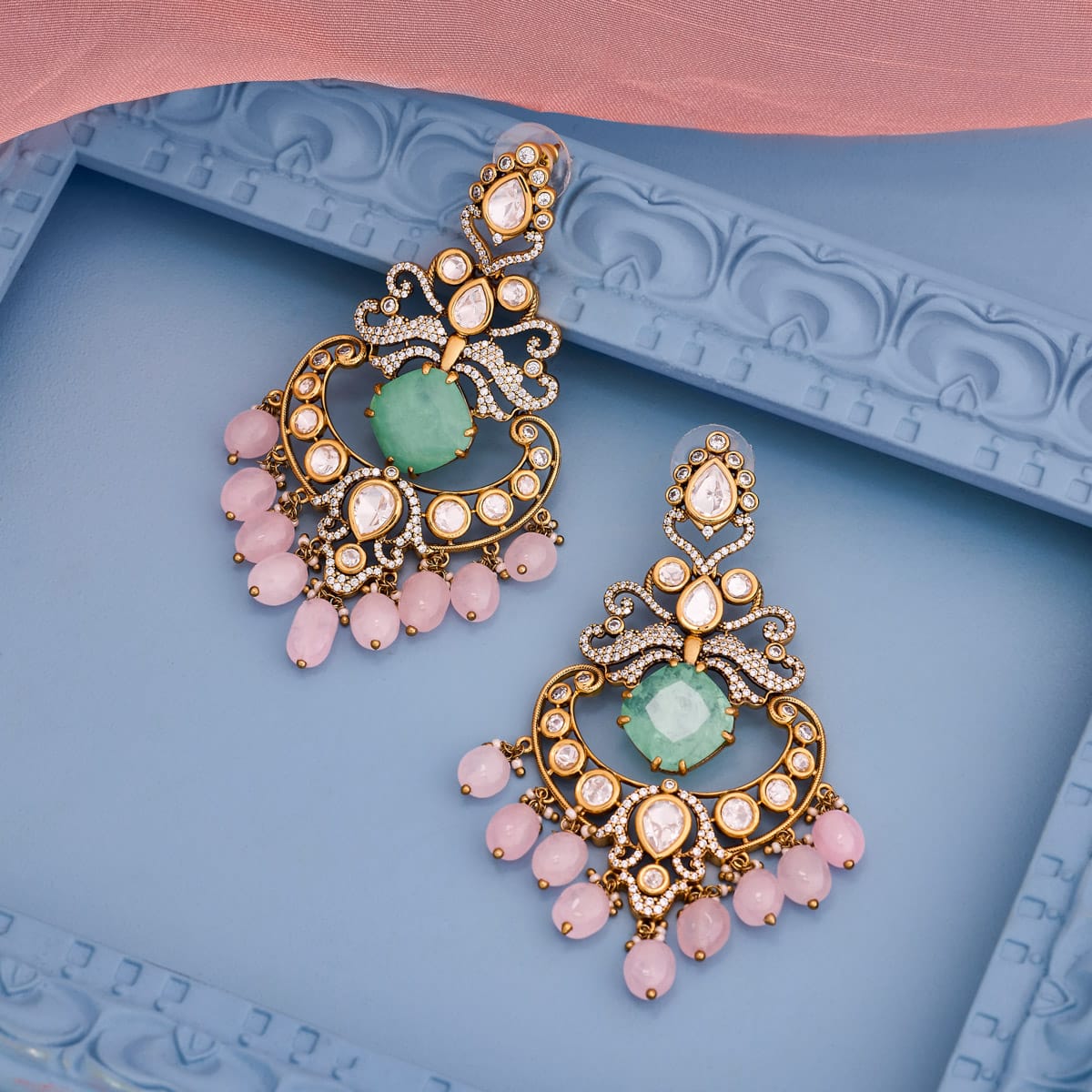 Kundan Earring Kundan Earring 196773