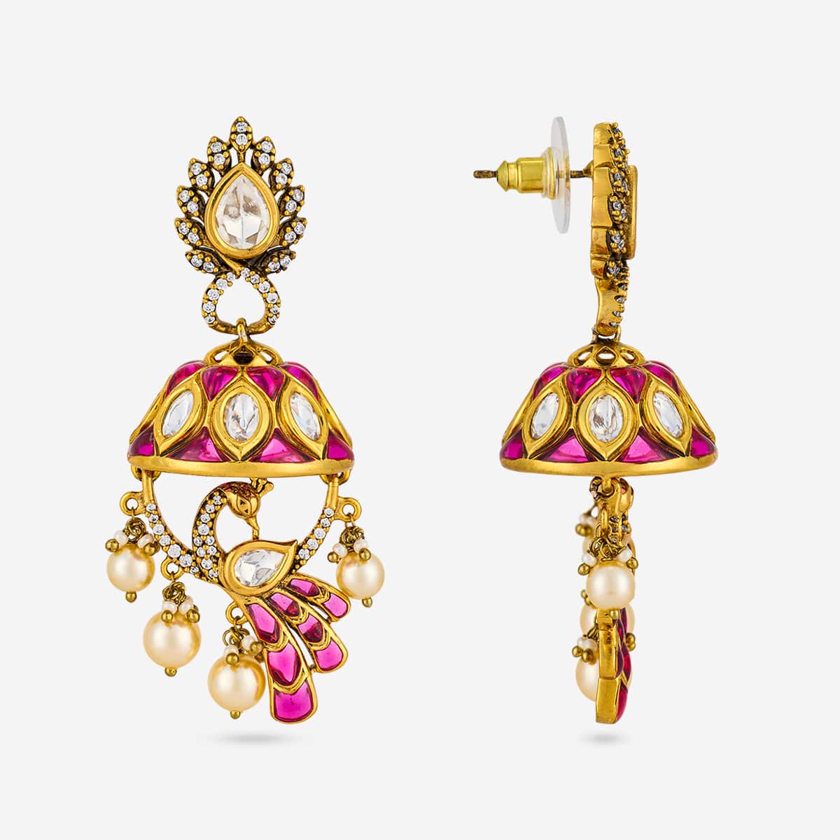 Kundan Earring Kundan Earring 196778