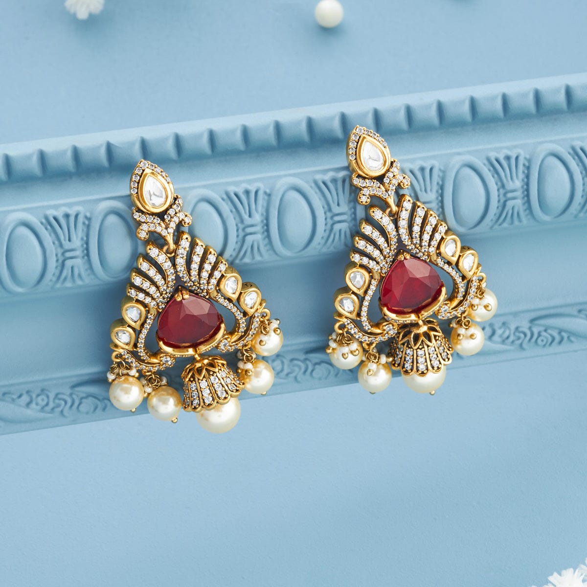 Kundan Earring Kundan Earring 196886