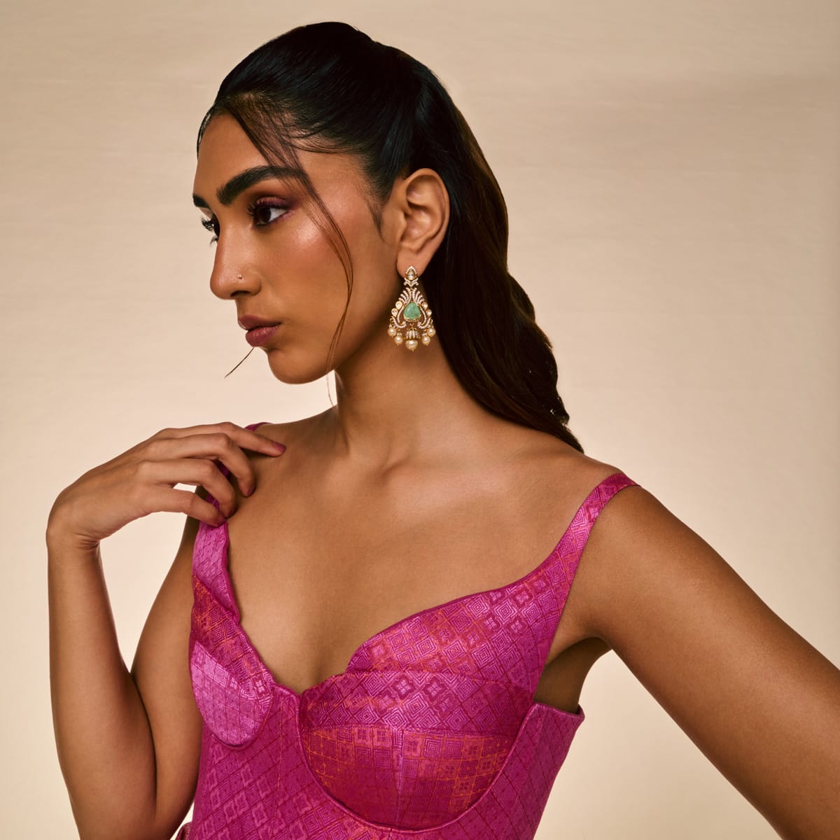 Kundan Earring Kundan Earring 196886
