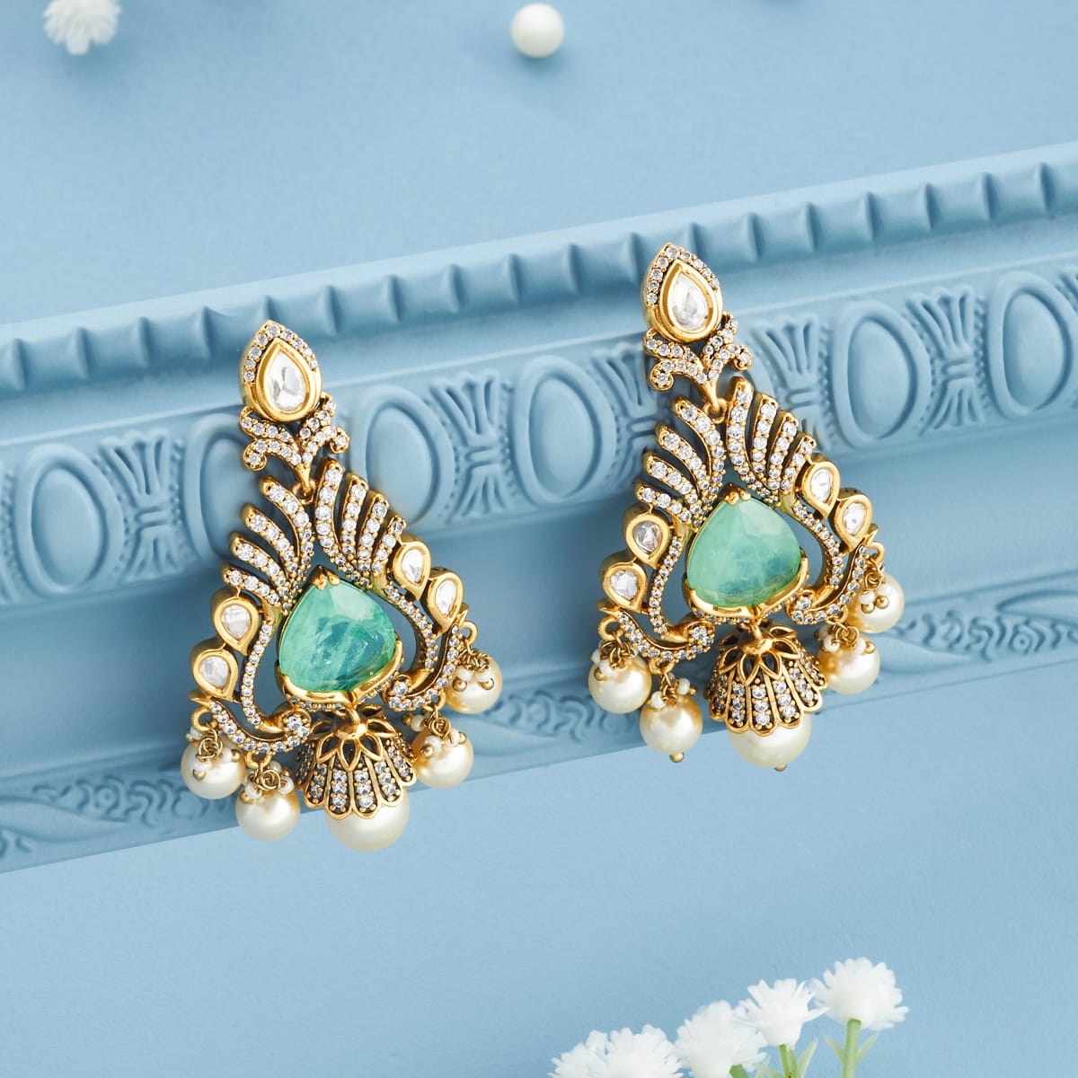 Kundan Earring Kundan Earring 196886