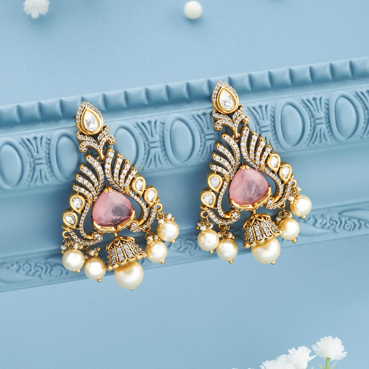 Kundan Earring Kundan Earring 196886