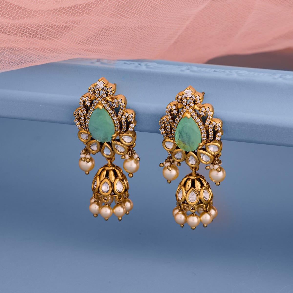 Kundan Earring Kundan Earring 196889