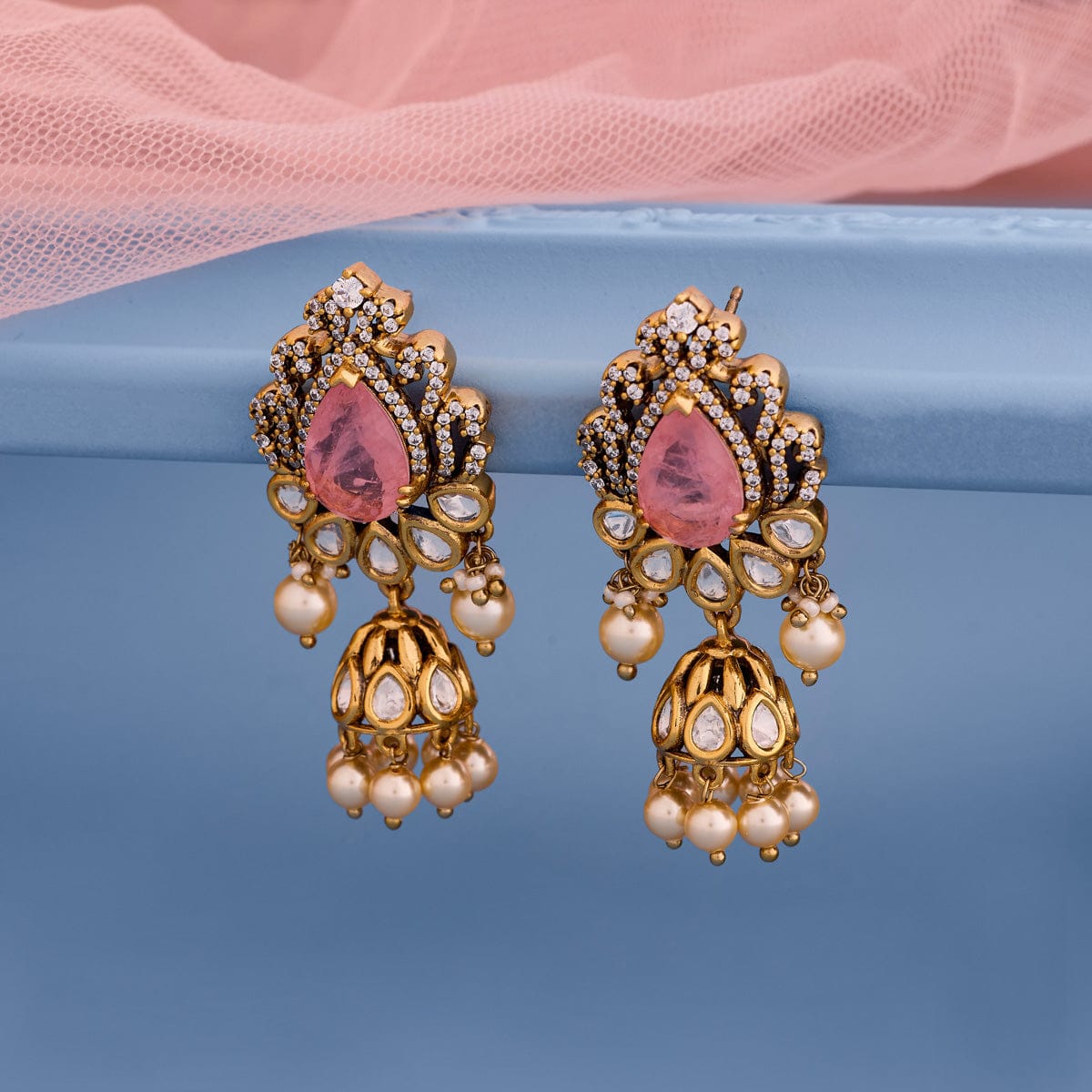 Kundan Earring Kundan Earring 196889