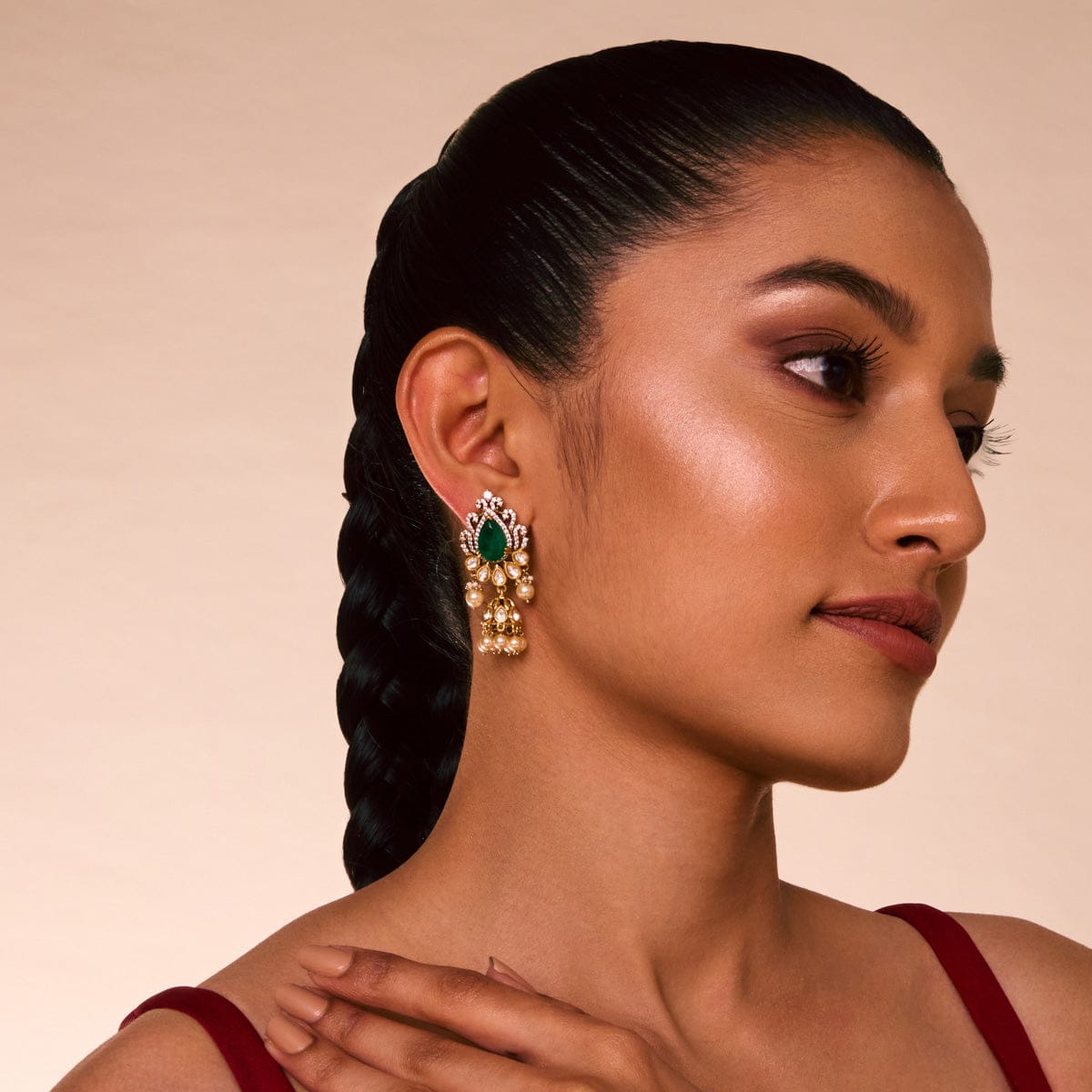 Kundan Earring Kundan Earring 196889