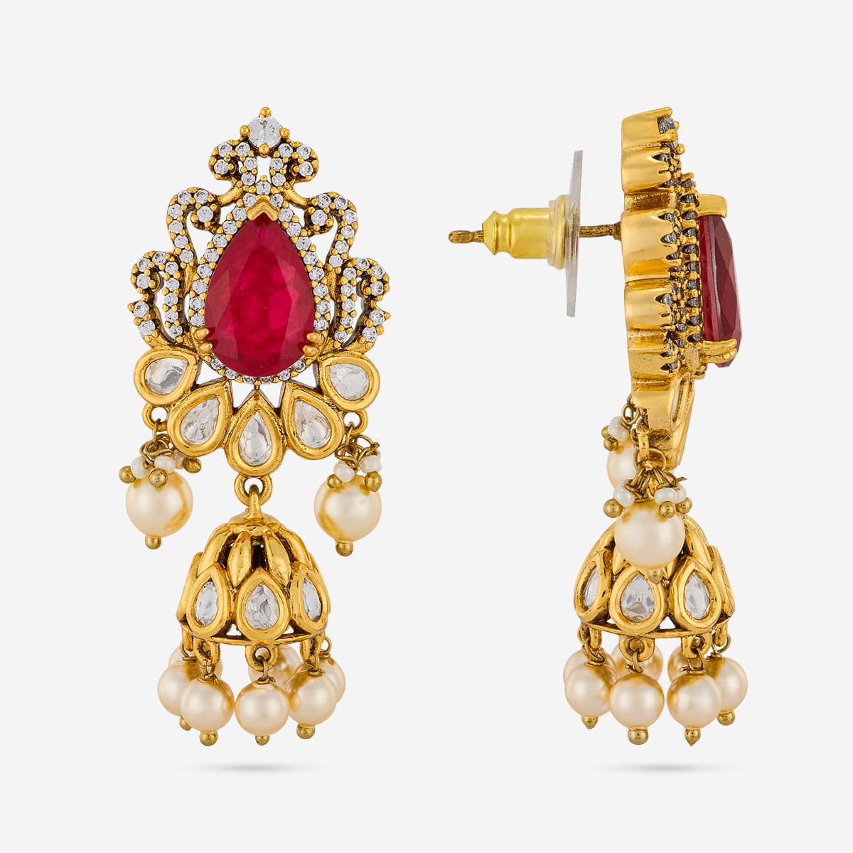 Kundan Earring Kundan Earring 196889