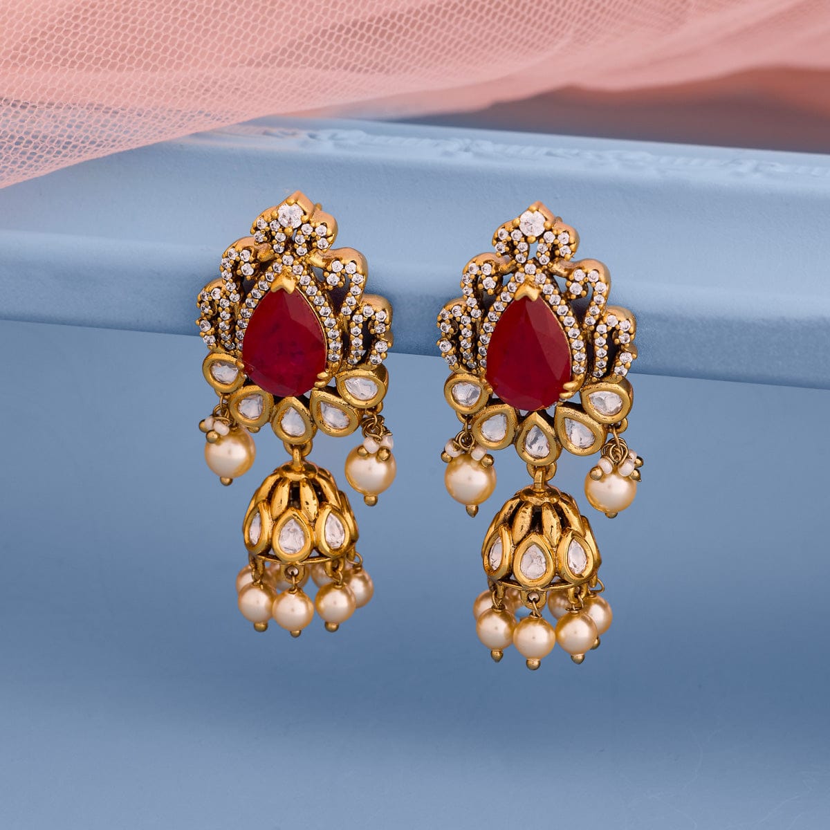 Kundan Earring Kundan Earring 196889