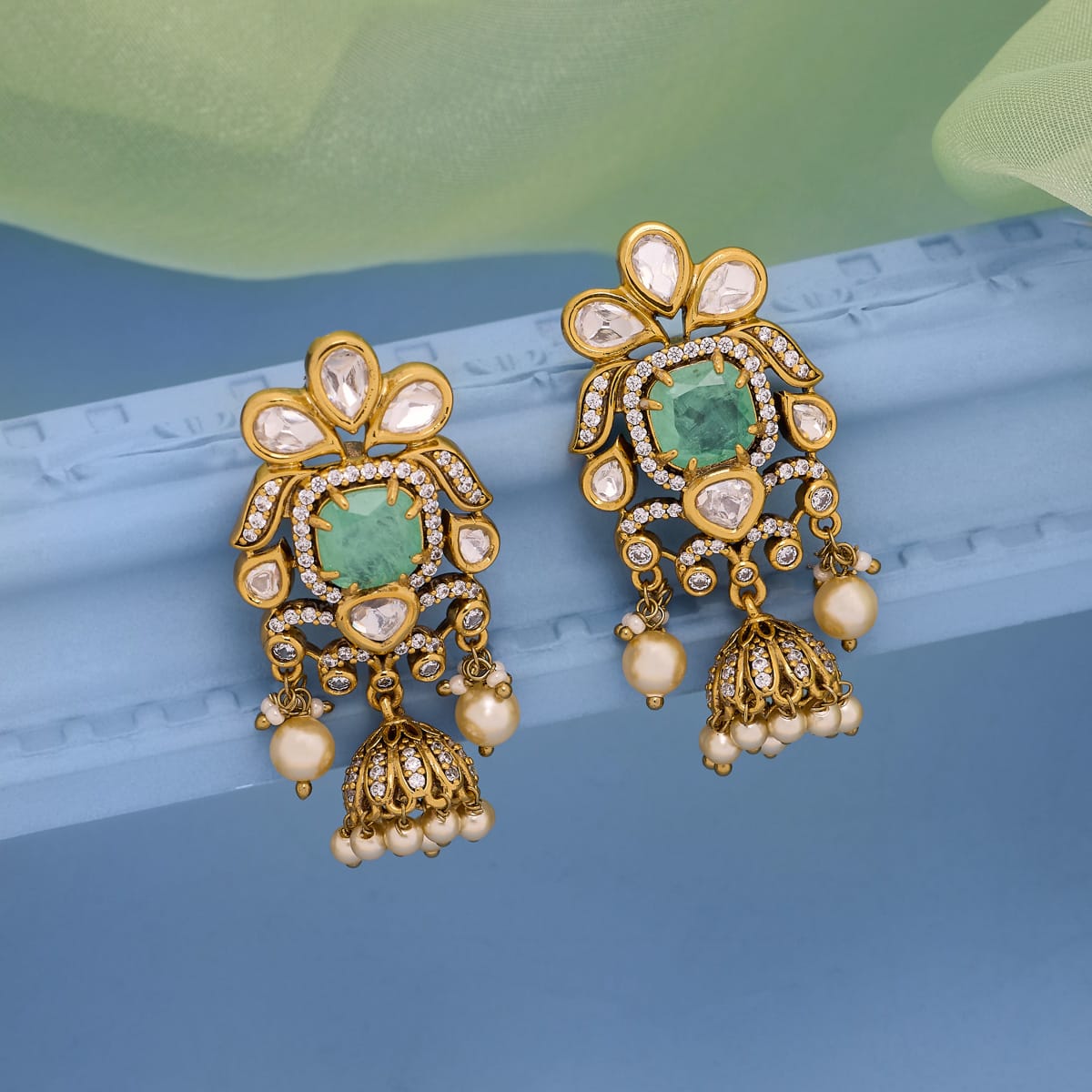 Kundan Earring Kundan Earring 196890