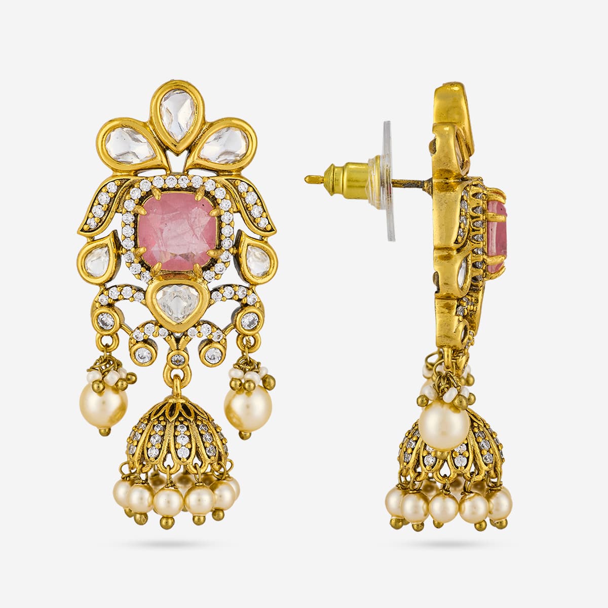 Kundan Earring Kundan Earring 196890