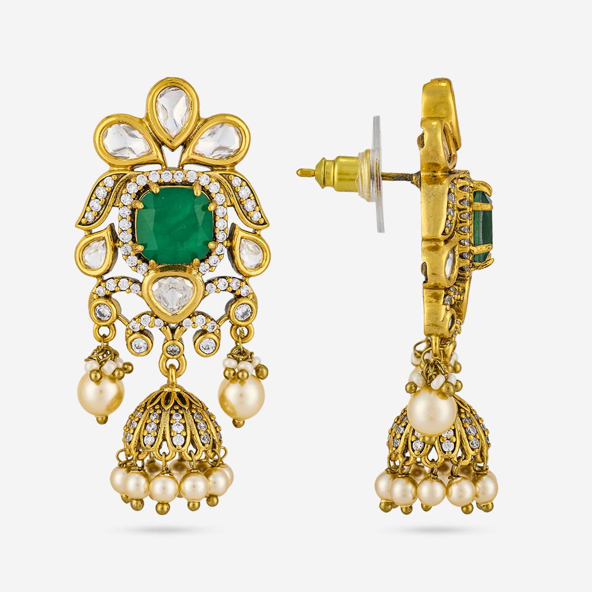 Kundan Earring Kundan Earring 196890