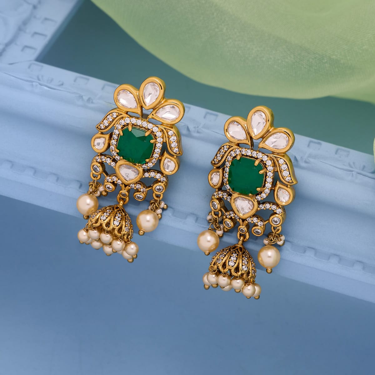 Kundan Earring Kundan Earring 196890