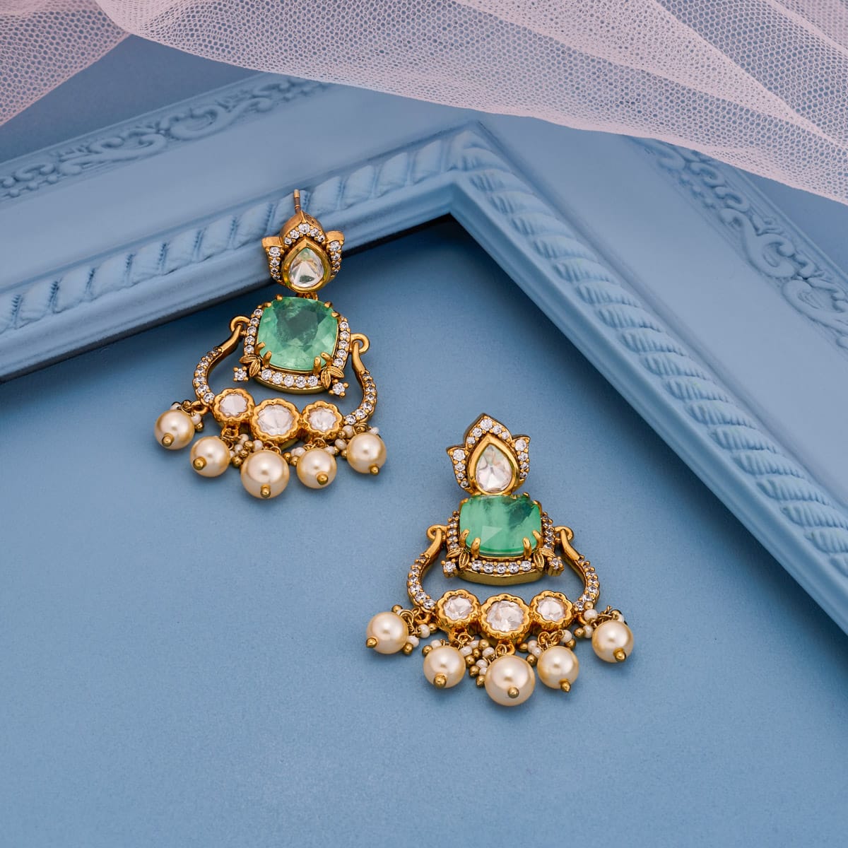 Kundan Earring Kundan Earring 197793