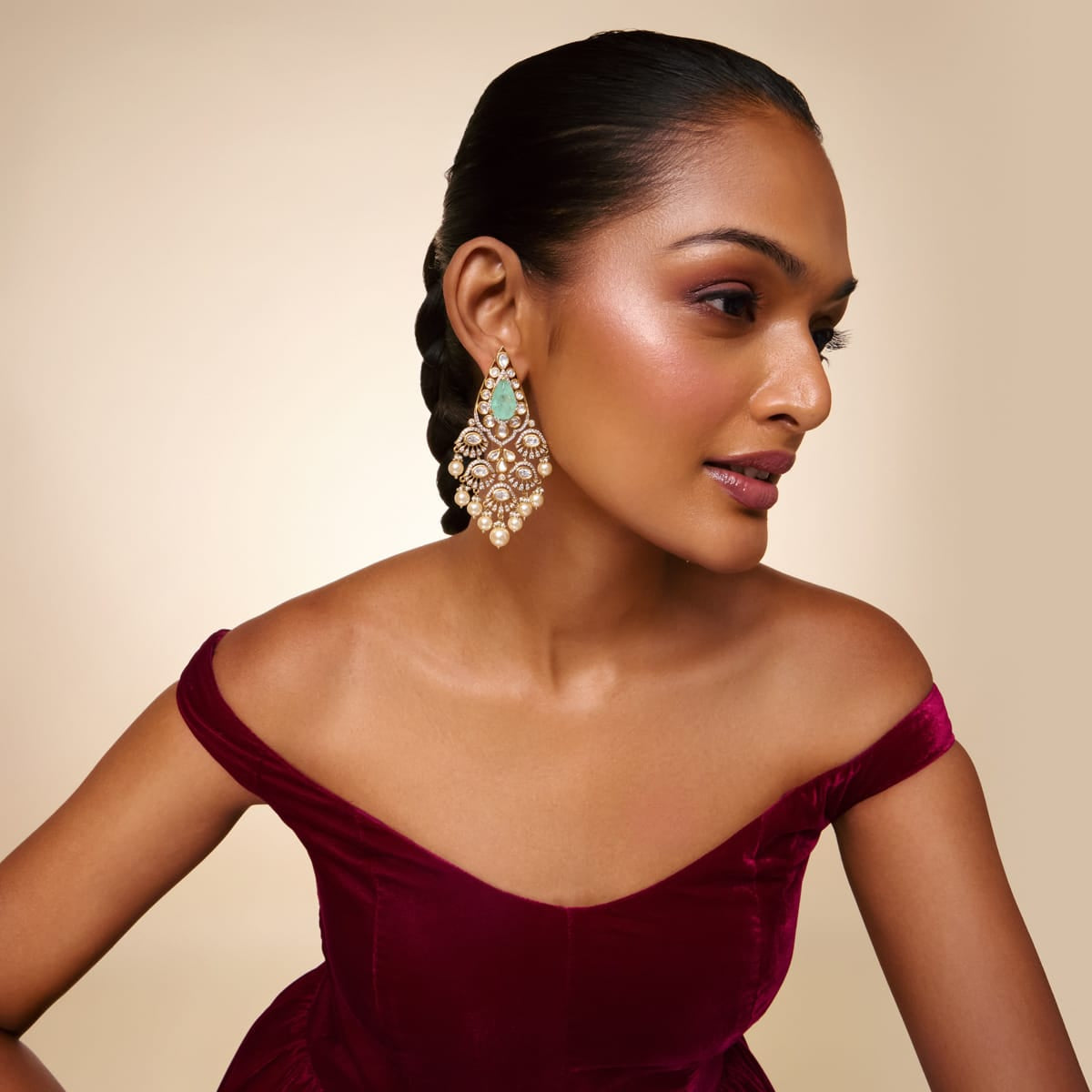 Kundan Earring Kundan Earring 197808