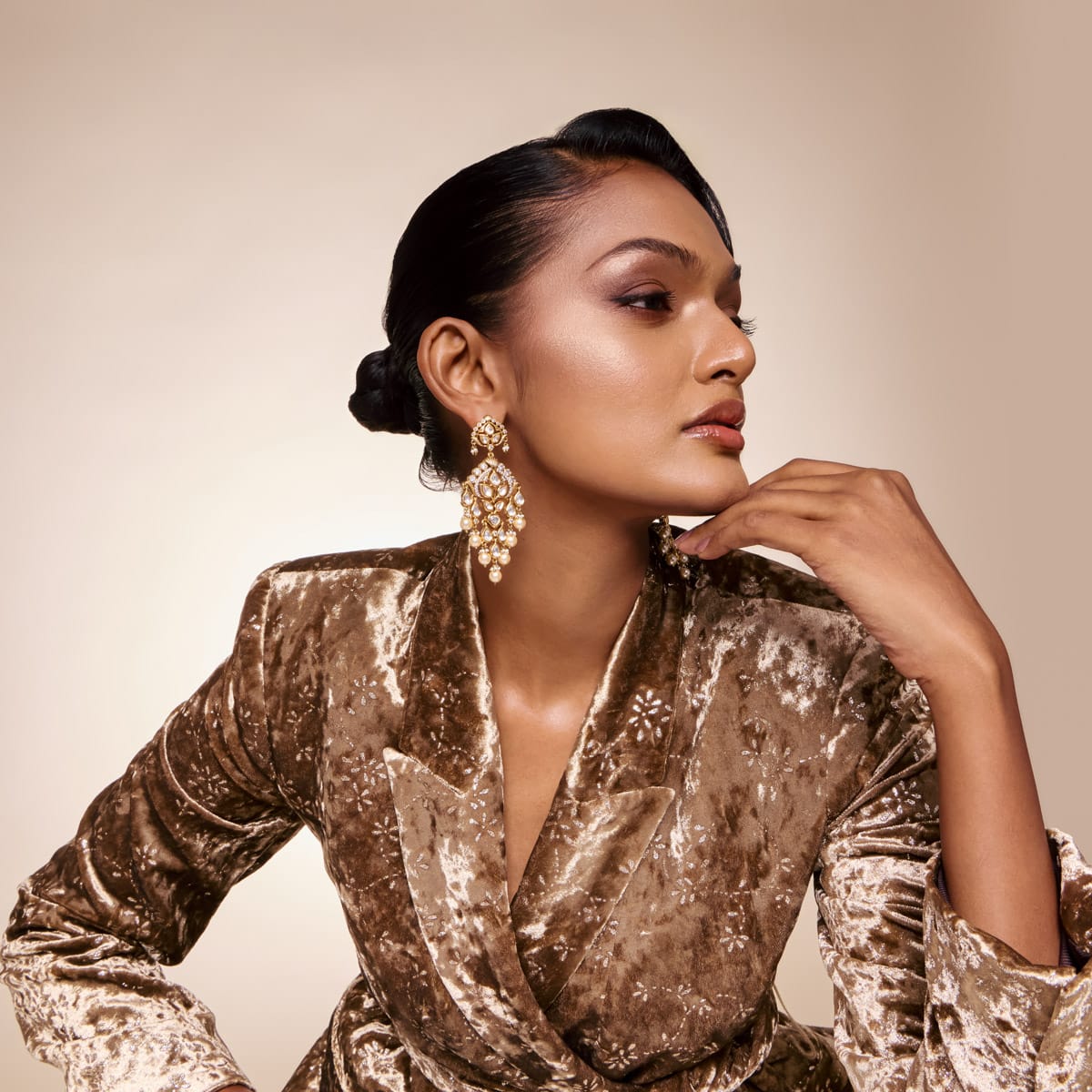 Kundan Earring Kundan Earring 199601