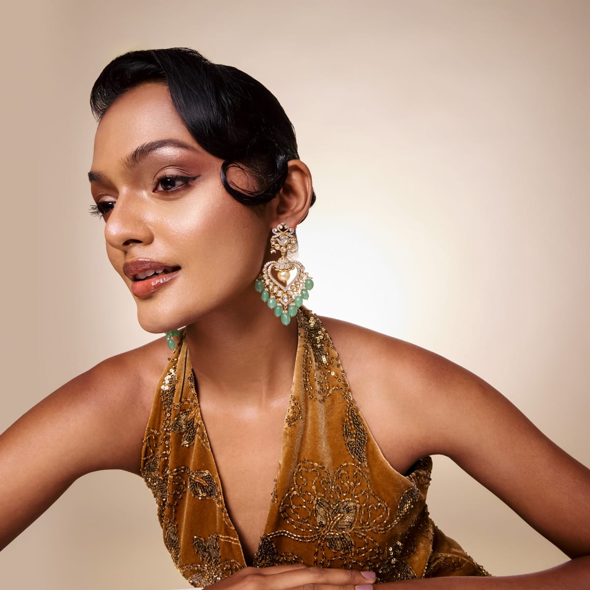 Kundan Earring Kundan Earring 199602