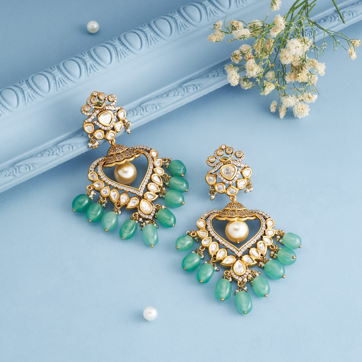 Kundan Earring Kundan Earring 199602