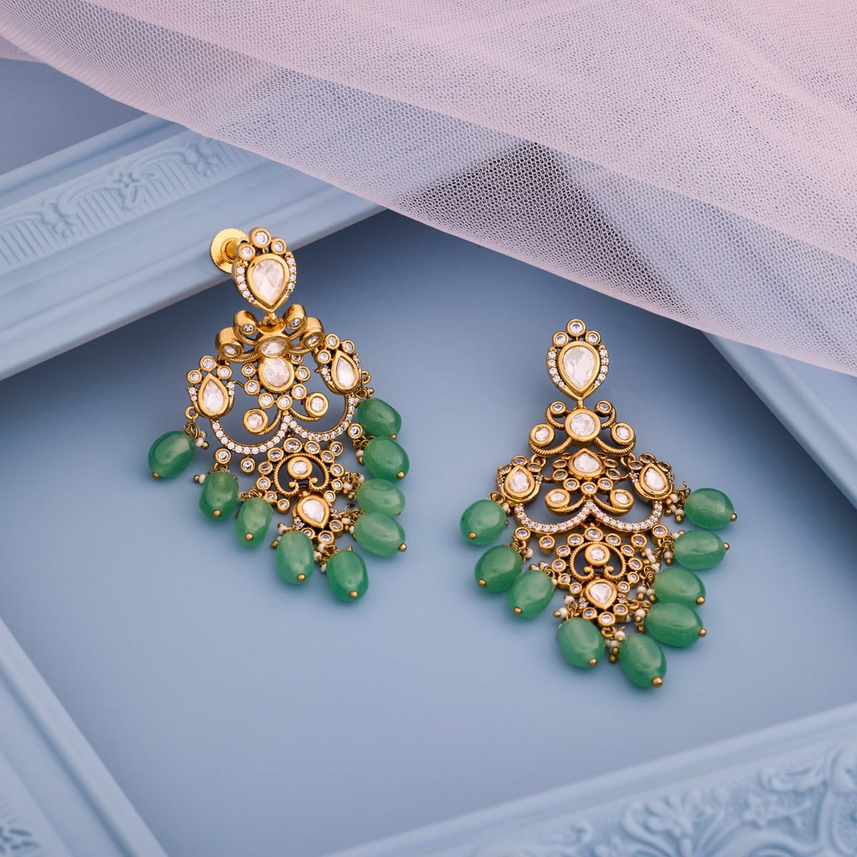 Kundan Earring Kundan Earring 199603
