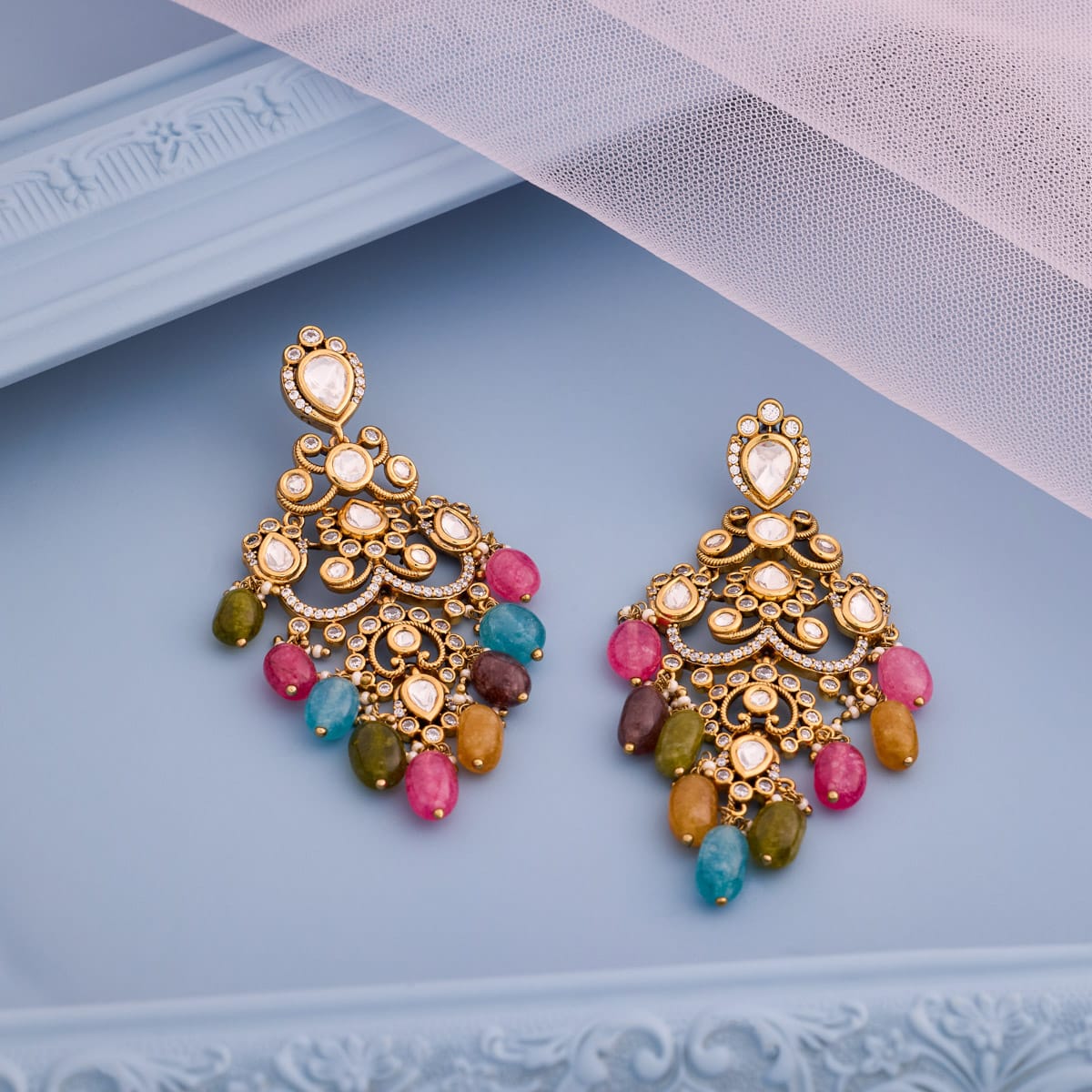 Kundan Earring Kundan Earring 199603