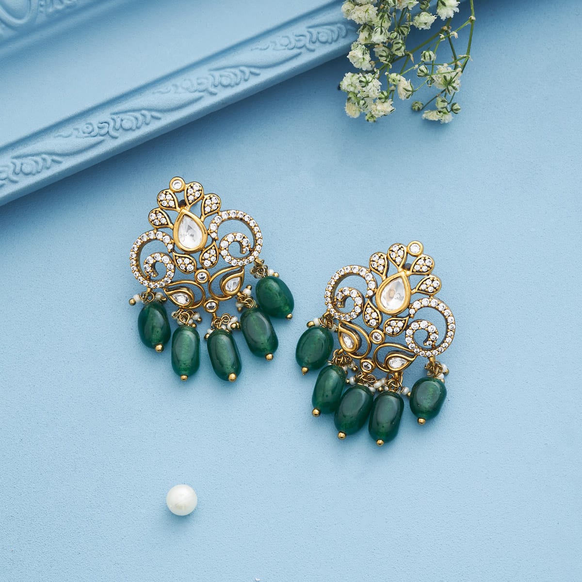 Kundan Earring Kundan Earring 199609
