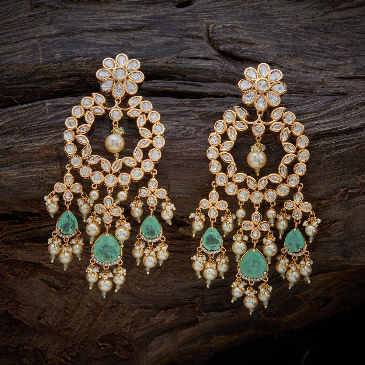 Buy arch fashion Traditional Gold Platted Changeable Kaanchain Earrings  CMB2019,2026 Online at Best Prices in India - JioMart.