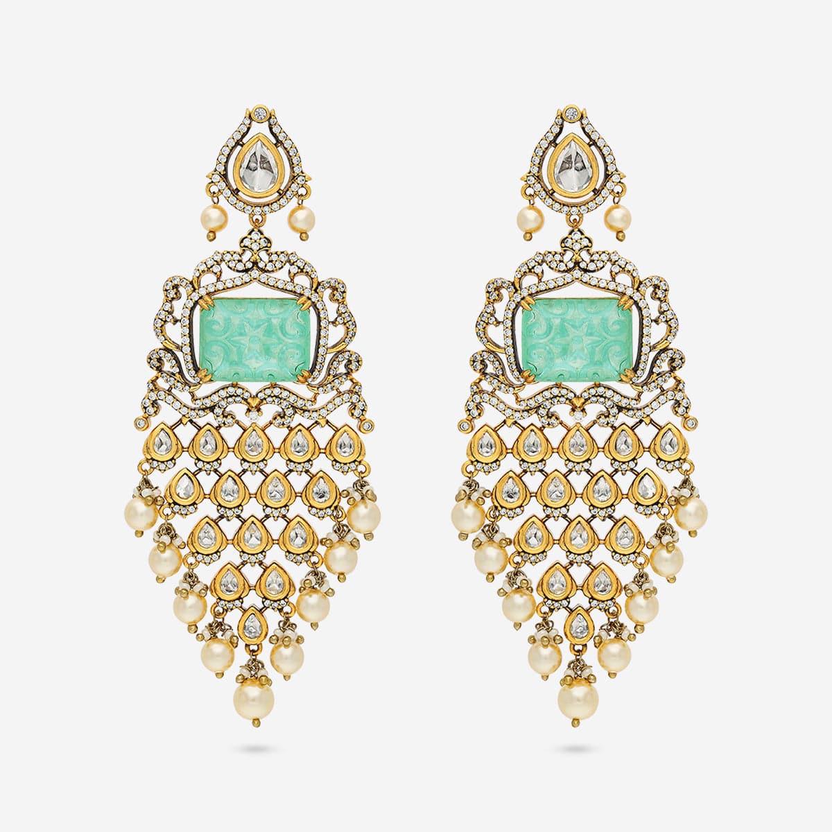 Kundan Earring Kundan Earring 191757