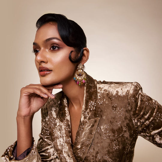 Kundan Earring Kundan Earring 199604