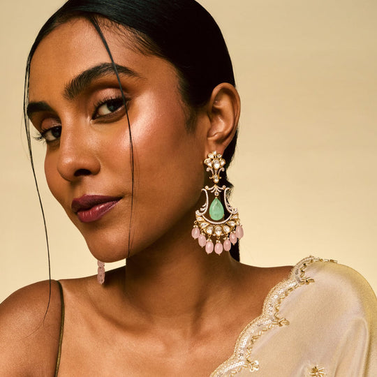 Kundan Earring Kundan Earring 195194