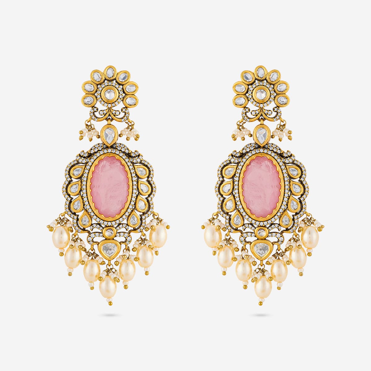 Kundan Earring Kundan Earring 164021