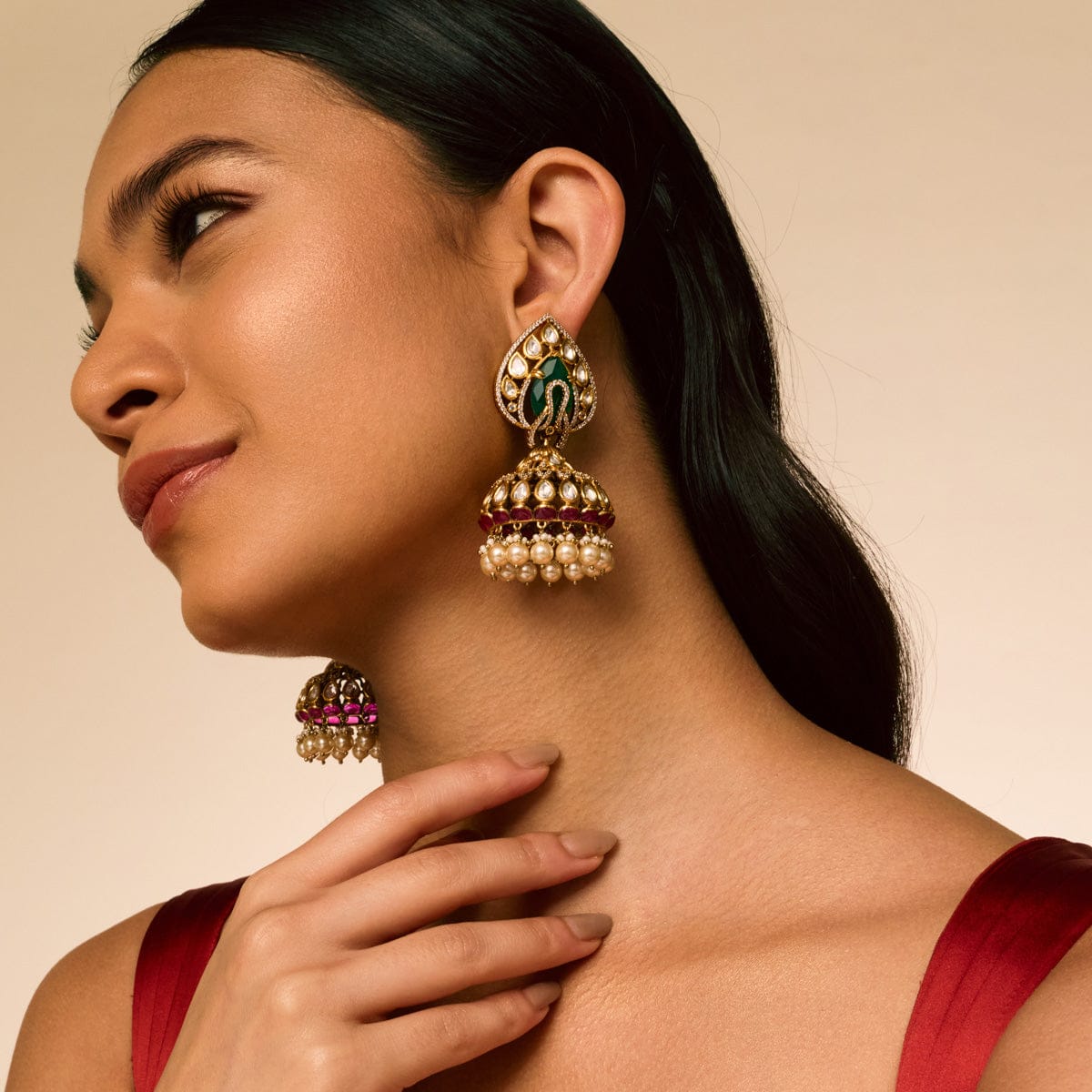 Kundan Earring Kundan Earring 191760