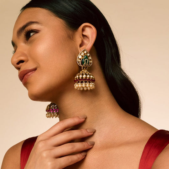 Kundan Earring Kundan Earring 191760