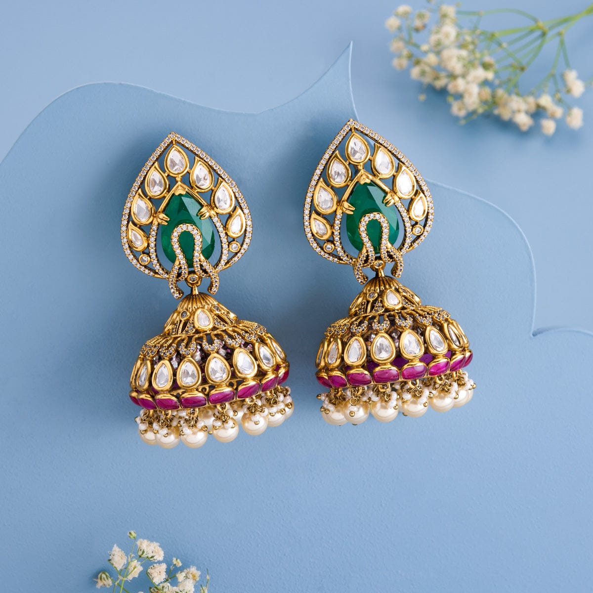 Kundan Earring Kundan Earring 191760
